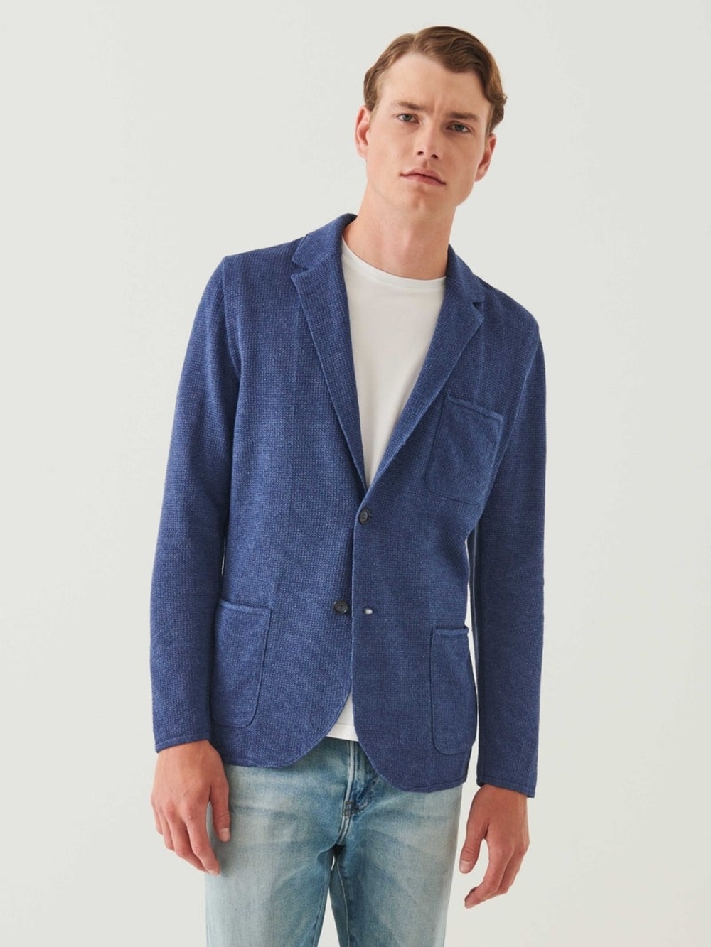 Patrick Assaraf Patrick Assaraf Mens Knit Blazer NWT Medium